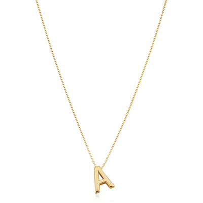 Lara – Złota zawieszka z literą
