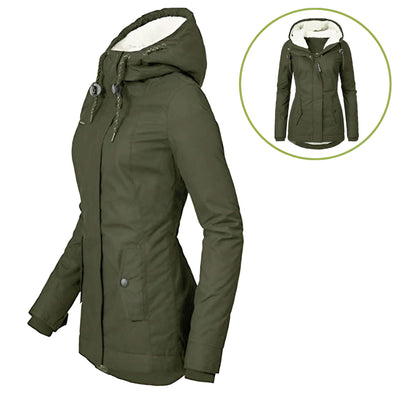 Brittany | Ciepła damska kurtka z kapturem