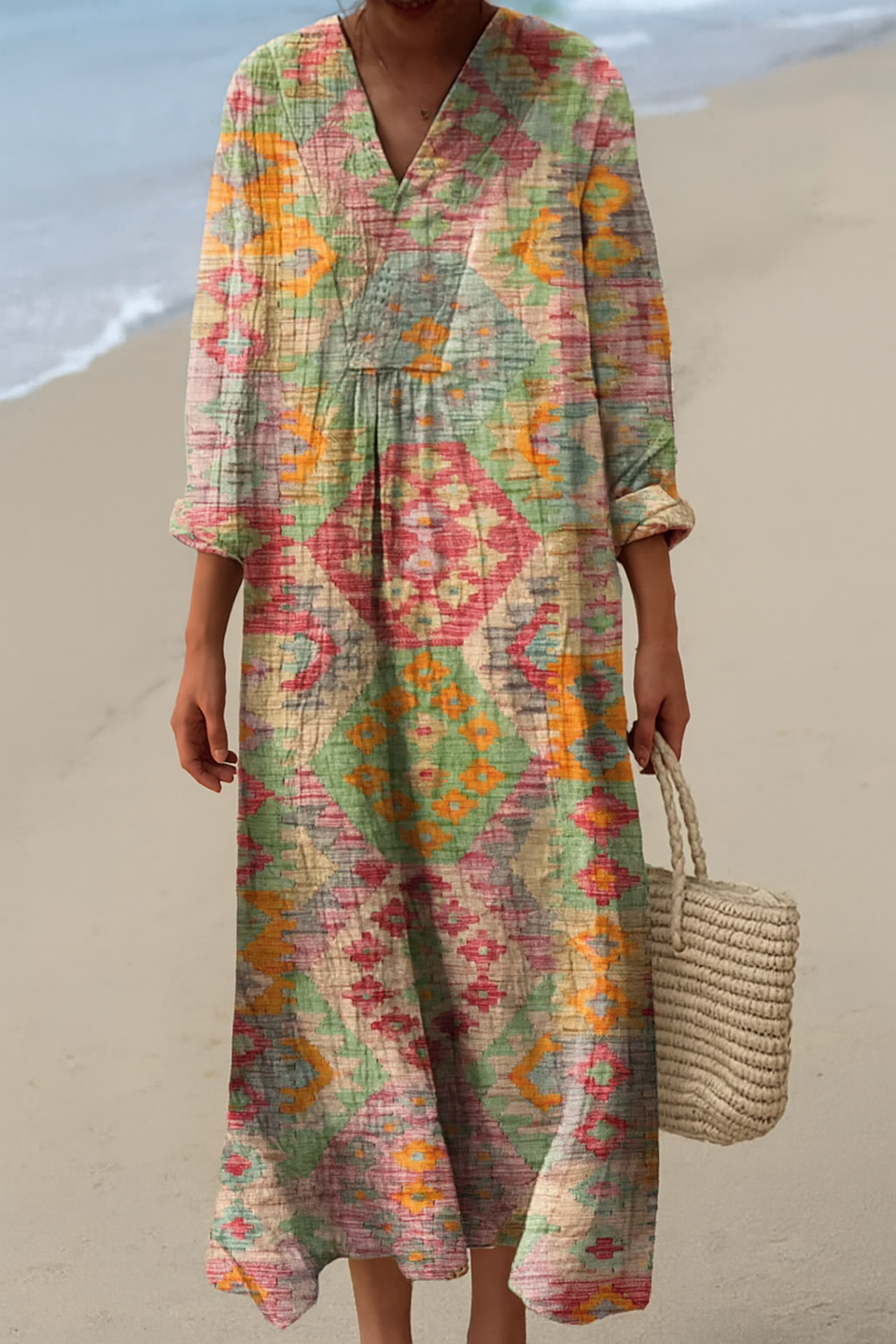 Sukienka z bawełny inspirowana sztuką – naturalne piękno, które przyciąga uwagę